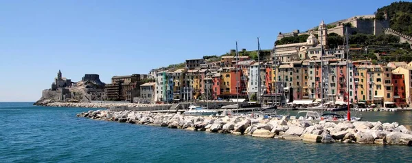 Vista Local Portovenere — Fotografia de Stock