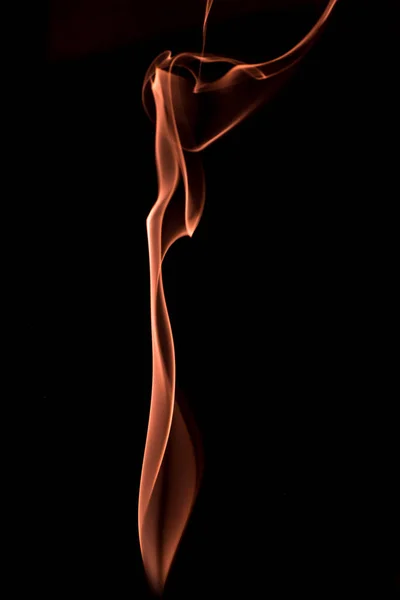 Abstract Smoke Black Background — Stock Photo, Image