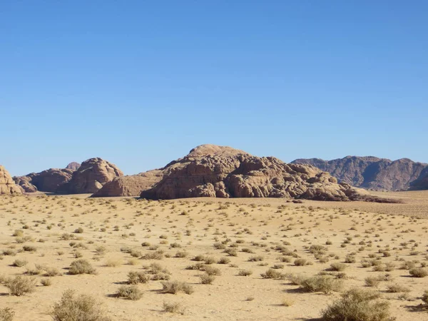 Jordan Wadi Rum Nationaal Park — Stockfoto