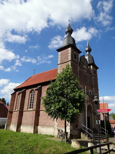 Bij Het Waterkasteel Raesfeld — Stockfoto