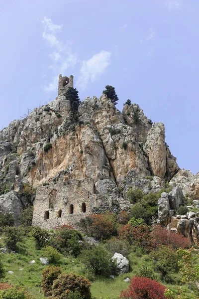 Cruzados Hilarion Castelo Girne — Fotografia de Stock