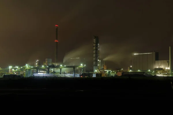 Fábrica Açúcar Planta Bioetanol Zeitz Saxônia Anhalt — Fotografia de Stock