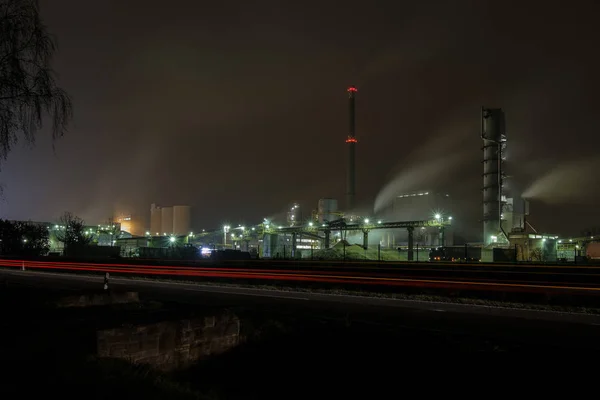 Cukorgyár Bioetanol Üzem Zeitz Szász Anhalt — Stock Fotó
