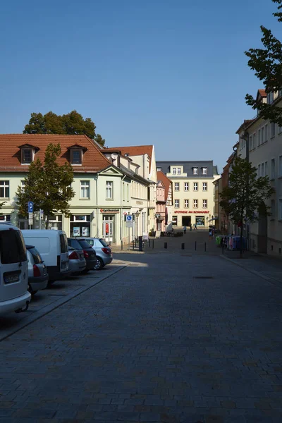 Stare Miasto Zeitz Burgenlandkreis Saksonia Anhalt Niemcy — Zdjęcie stockowe