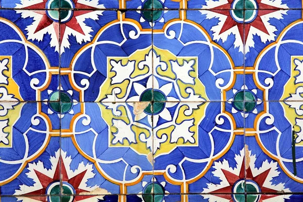 Azulejo Płytki Ścienne Braga Portugalia — Zdjęcie stockowe