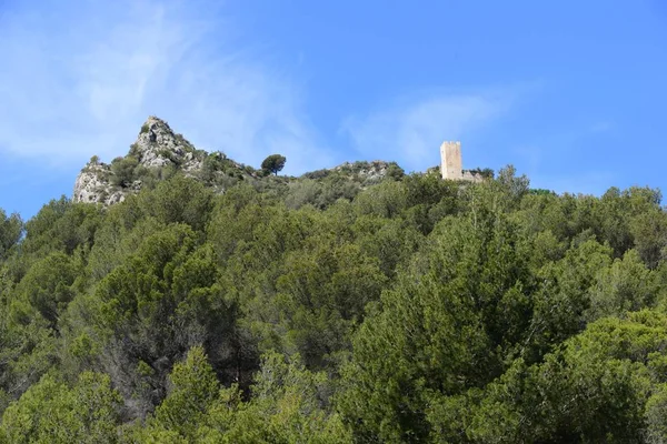 Ruínas Guadalest Costa Blanca Espanha — Fotografia de Stock