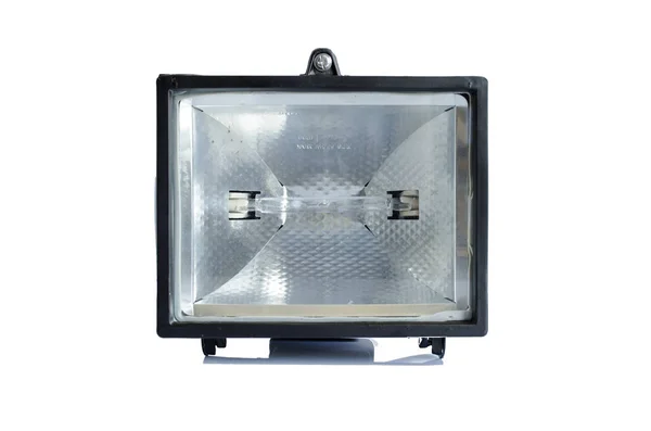 Black Halogen Lantern 500 Wats Really Hot — Stock Photo, Image