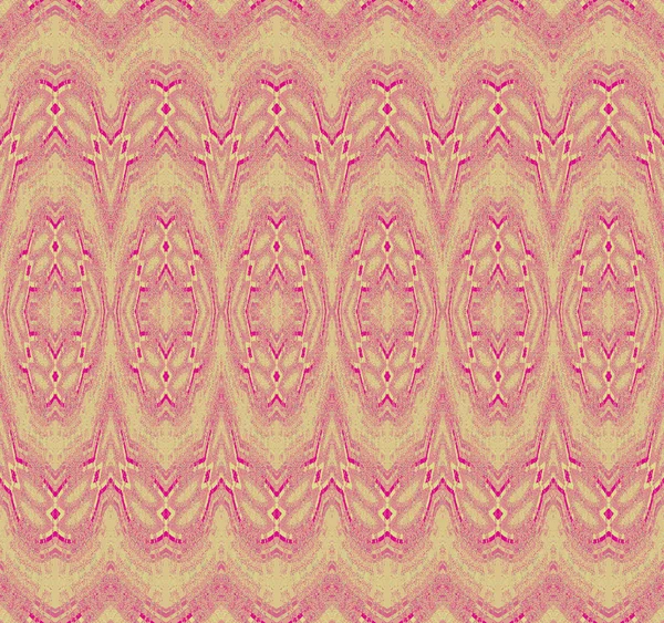 Abstract Geometrische Retro Achtergrond Naadloze Sierlijke Ellipsen Patroon Roze Beige — Stockfoto