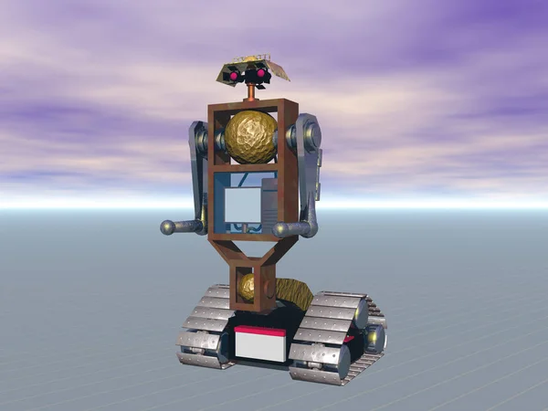 Cyborg Roboter Automat — Stockfoto
