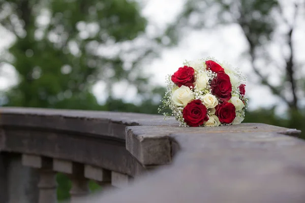 花嫁の花束結婚式の植物 — ストック写真