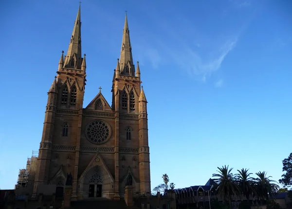Церква Центрі Сіднея Аустралія — стокове фото