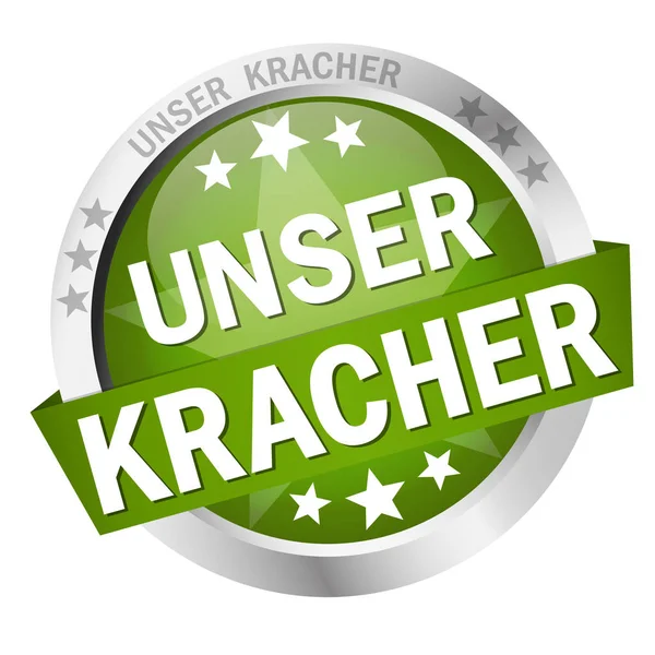 Button Banner Our Kracher — Stock Photo, Image