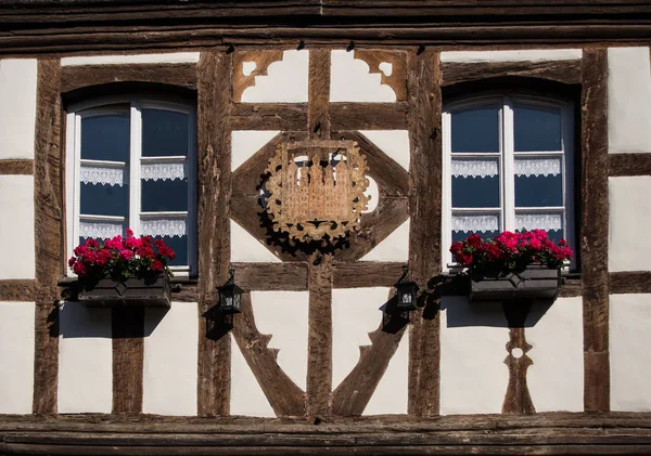 Schilderachtig Uitzicht Gevels Van Stad — Stockfoto