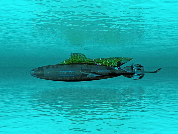 Submarino Agua — Foto de Stock