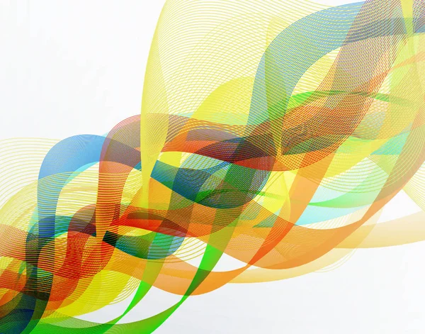 Líneas Abstractas Movimiento Color — Foto de Stock
