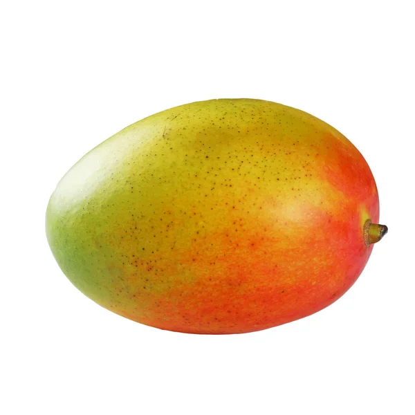 Bur Mango Med Vit Bakgrund — Stockfoto