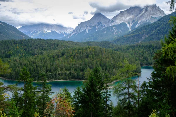 Malebný Pohled Krásnou Krajinu Alpách — Stock fotografie