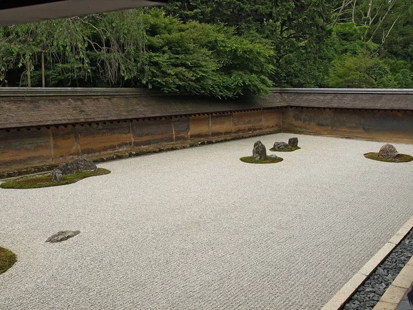 Kyoto Tempio Ryoanji Ligun — Foto Stock