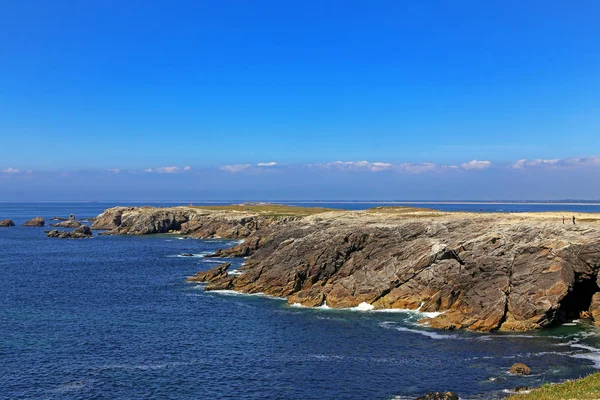 Costa Selvagem Cote Sauvage Sul Brittany — Fotografia de Stock