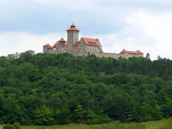 Растущий Замок Тюрингии — стоковое фото