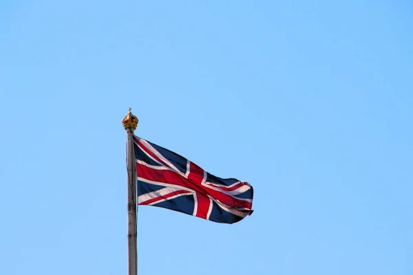 Vlag Van Het Verenigde Koninkrijk Achtergrond — Stockfoto