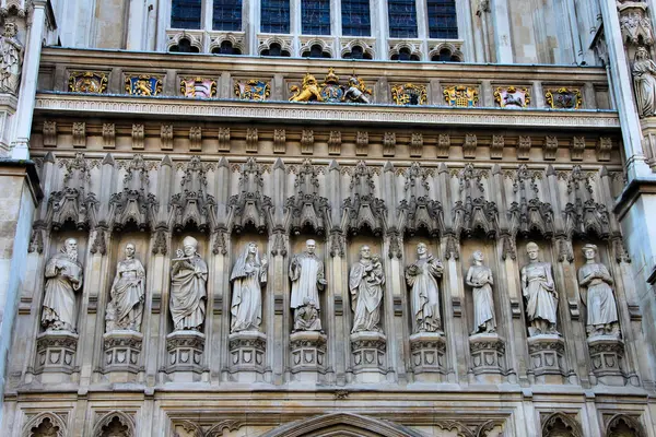 Westminster Abbey Δυτική Πύλη — Φωτογραφία Αρχείου