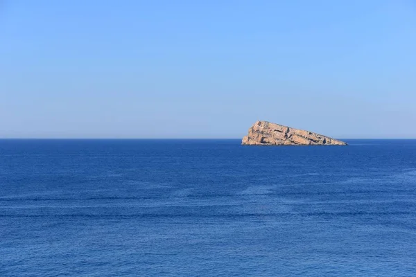 Einsamer Strand Der Costa Blanca Spanien — Stockfoto