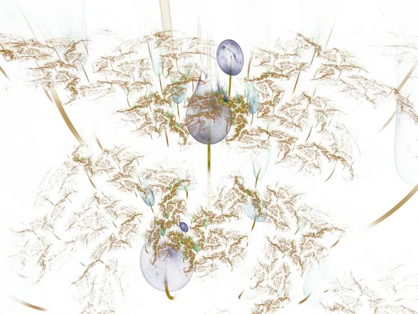 Experimentální Květiny Kouzelné Louce — Stock fotografie