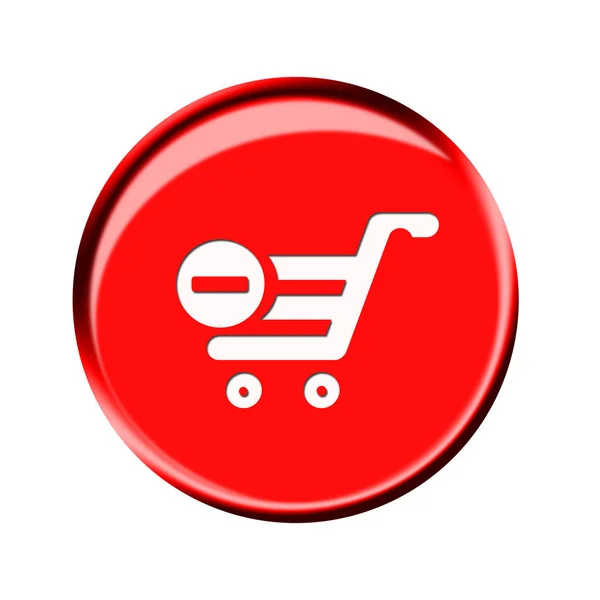 Winkelwagentje Online Shop — Stockfoto