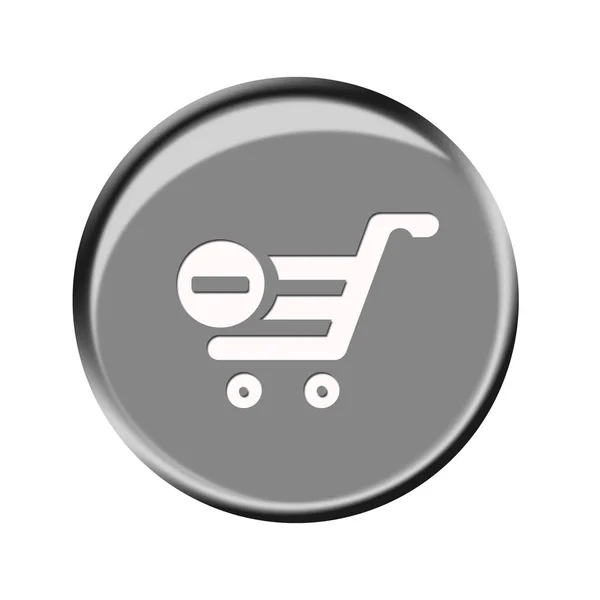 Shopping Cart Online Shop — Stock Photo, Image