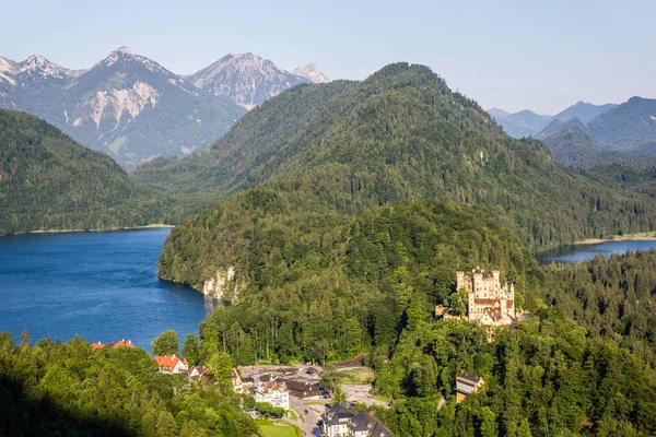 Hohenschwangau Alpsee Schwansee — Stock Photo, Image