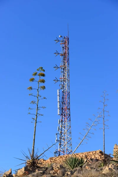 Mobile Antenna Spain — Stock Photo, Image