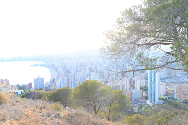 Σπίτι Προσόψεις Benidorm Ισπανία Costa Blanca — Φωτογραφία Αρχείου