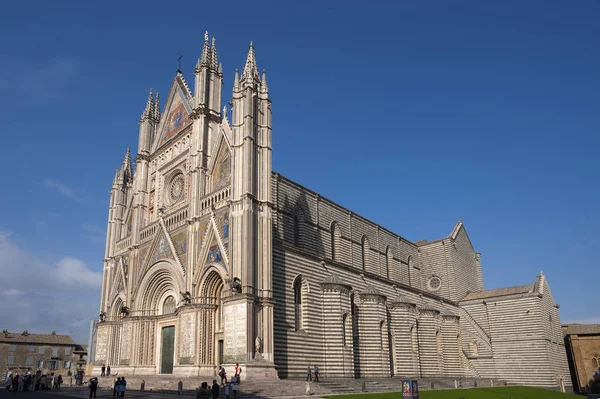 Duomo Santa Maria Assunta Catedral Orvieto Umbria Italia Duomo Santa — Fotografia de Stock