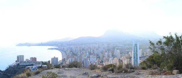 Σπίτι Προσόψεις Benidorm Ισπανία Costa Blanca — Φωτογραφία Αρχείου