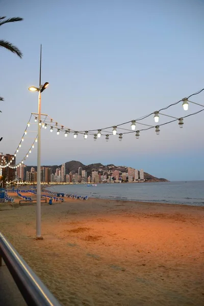 Hausfassaden Benidorm España Costa Blanca — Foto de Stock