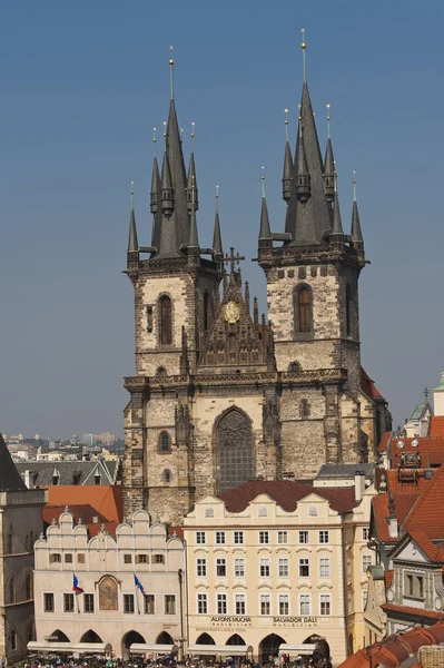 Cidade Velha Praga República Checa Guildhall Velho Townhall Praga República — Fotografia de Stock