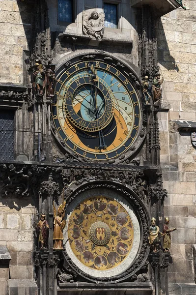 Orloj Staré Radniční Věži Praha Česká Republika Orloj Staré Radniční — Stock fotografie