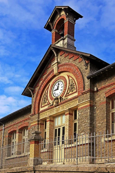 Histórico Edifício Escolar Ecole Communale Garcons Chartre — Fotografia de Stock