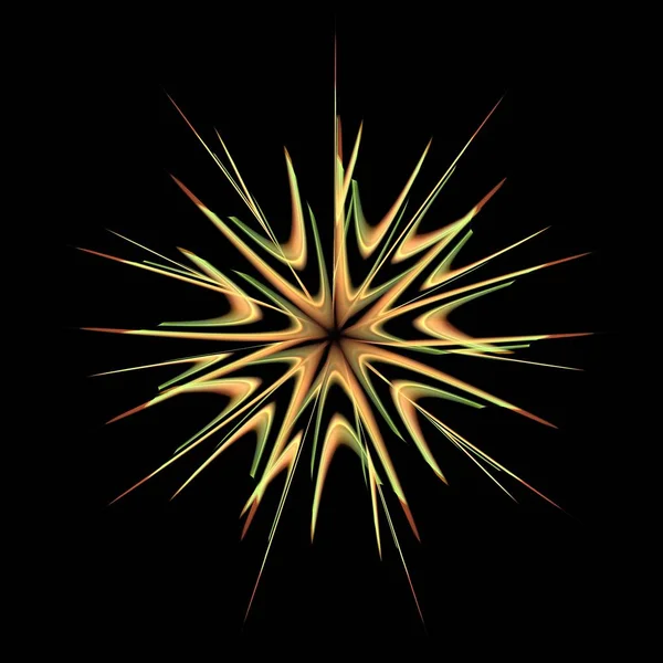 Grafika Komputerowa Gwiazda Jako Motyw Dla Kart Świątecznych Tym Podobnych — Zdjęcie stockowe