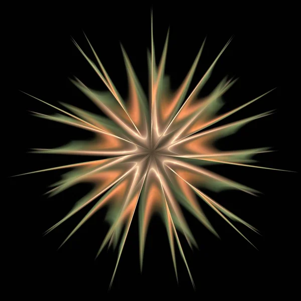 Компьютерная Графика Звезда Качестве Мотива Рождественских Открыток Тому Подобное — стоковое фото