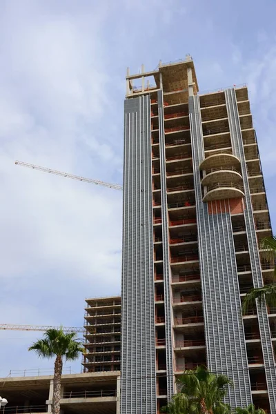 Wolkenkratzer Benidorm Costa Blanca España — Foto de Stock