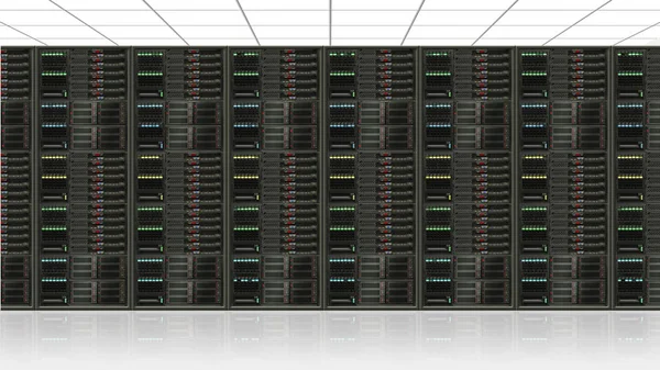 Data Center Servers Datacenter — Stock Photo, Image