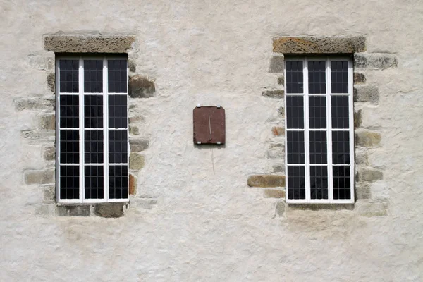 Sonnenuhr Der Kirche Fuhlen — Stockfoto