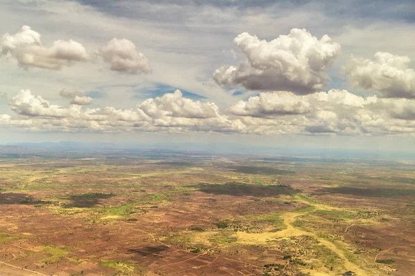 Aerial View Landscapes Malawi Outskirts City Lilongway — Stock Photo, Image