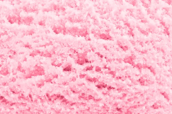 粉红草莓冰淇淋背景质感 — 图库照片