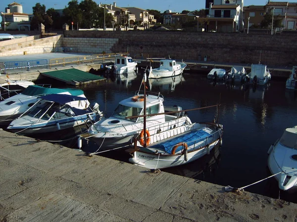 Σκάφη Στο Λιμάνι — Φωτογραφία Αρχείου