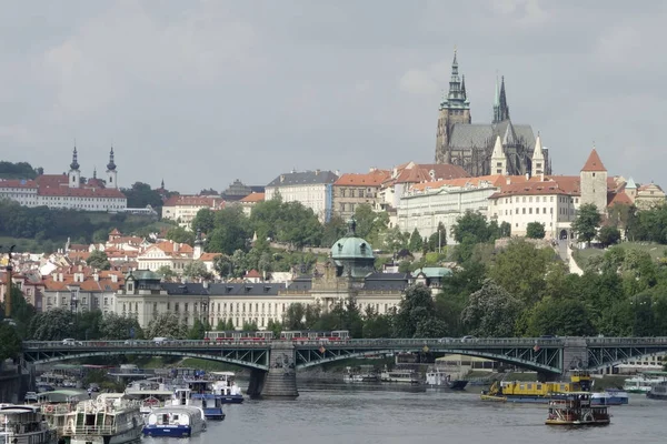 Vitus Cathédrale Hradcany Dans Prague — Photo