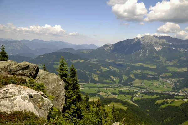 Malerischer Blick Auf Die Schöne Alpenlandschaft — Stockfoto