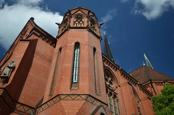 Luther Igreja Igreja Americana Berlin Primavera 2015 — Fotografia de Stock